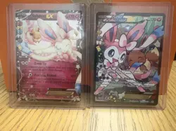 Sylveon EX RC32/RC32 RC21/RC32Generations Radiant Collection XY Pokemon TCG pair - Image 1