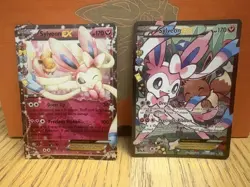 Sylveon EX RC32/RC32 RC21/RC32Generations Radiant Collection XY Pokemon TCG pair - Image 4