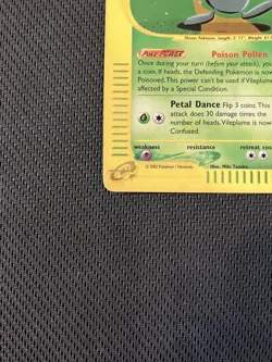 Vileplume Holo Rare 31/165 Expedition Base Set WOTC Vintage Pokemon - Image 2