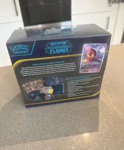 Phantasmal Flames Pokemon Center ETB (Elite Trainer Box) - Pokemon TCG - Sealed - Image 3