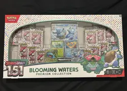Pokemon TCG Scarlet & Violet 151 Blooming Waters Premium Collection Sealed - Image 1
