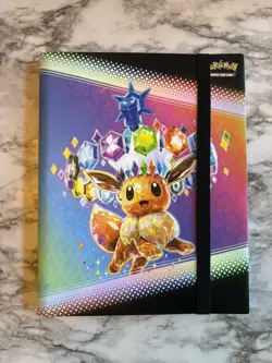 Pokemon Prismatic Evolutions Eevee Binder Collection **BINDER ONLY** NEW 2025 - Image 1