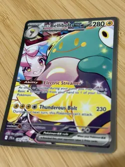 Pokemon TCG Iono's Bellibolt EX Sir Journey Together Card 183/159 NM UK - Image 2