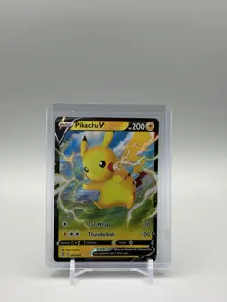 Pokemon Pikachu V 86/264 Fusion Strike Ultra Rare Holo - Image 1