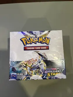 Pokemon TCG - Sword and Shield Brilliant Stars Booster Box Sealed-Free Fast Ship - Image 1
