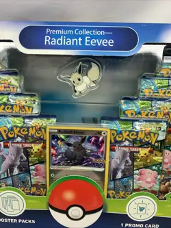 Pokemon GO Radiant Eevee Pokemon TCG Premium Collection Box Sealed - Image 3