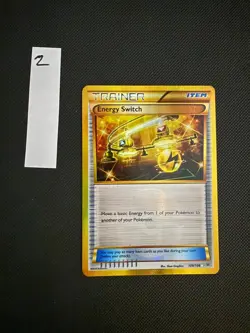 Energy Switch 109/108 SECRET RARE Pokemon Card XY Roaring Skies Holo Rare - x4 - Image 5