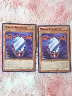 2X Yu-gi-oh! Mirror Resonator #DPDG-EN023 Duelist Pack: Dimensional Guardians - Image 1
