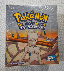 Topps Pokemon First Movie Booster Box - Vintage 1999! Factory Sealed! Blue Logo! - Image 1