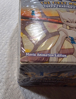 Topps Pokemon First Movie Booster Box - Vintage 1999! Factory Sealed! Blue Logo! - Image 4