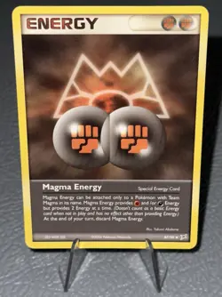 Magma Energy 87/95 EX Team Magma vs Team Aqua Regular Pokemon Card NM 🔥💧 - Image 1