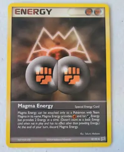 Magma Energy 87/95 Team Magma vs Team Aqua Regular Pokemon Card NM/LP Free Ship - Image 1