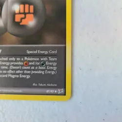 Magma Energy 87/95 Team Magma vs Team Aqua Regular Pokemon Card NM/LP Free Ship - Image 4