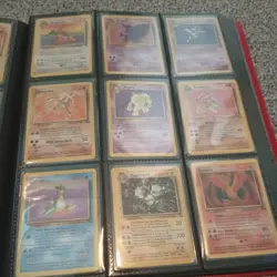 Full Complete Fossil WOTC Pokemon Card Set 62/62, Includes Folder! 4 1st Edition - Image 3