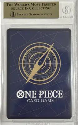 BGS 10 PRISTINE One Piece Card Monkey.D.Luffy US College Basketball Voyage Promo - Image 2