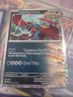 Roaring Moon 011/015 McDonald’s Holo Promo Dragon Discovery Pokemon Card - NM - Image 1