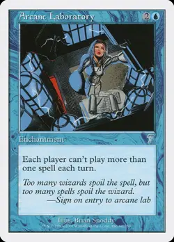 Arcane Laboratory 7th Edition NM Blue Uncommon MAGIC GATHERING CARD ABUGames - Image 1