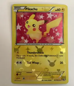 Pokemon Cards Pikachu RC7/RC25 Legendary Treasure: Radiant Collection HP 60 Halo - Image 2