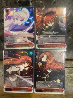 Weiss Schwarz Shakugan No Shana English Lot Of 4 SHP Cards - Image 1
