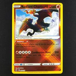 Radiant Charizard 020/159 - Crown Zenith - Pokemon Card - Image 1