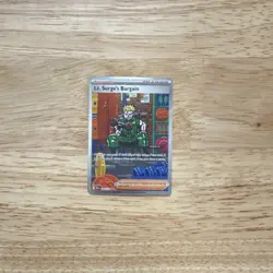 Pokemon TCG Lt. Surge's Bargain Trainer Supporter Card Lot 2 Cards English - Image 2