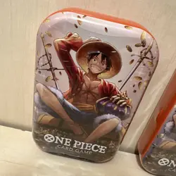 One Piece TCG Card Game - Mini Tin Vol.2 Lot Of 2 (Luffy) Factory Sealed New - Image 2