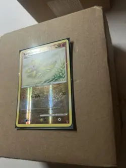 Pokemon Card - Sandshrew Supreme Victors 124/147 Common Reverse Holo HP - Image 3