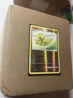 Pokemon Card - Sandshrew Supreme Victors 124/147 Common Reverse Holo HP - Image 4
