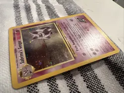 Pokemon TCG Sabrina's Gengar Holo Rare Card 14/132 Gym Heroes - Image 3
