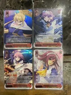 Weiss Schwarz Shakugan No Shana English Lot Of 4 SHP Cards - Image 1