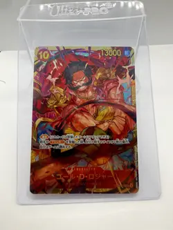 Gol D.Roger OP09-118 (Secret) Emperors in the New World ONE PIECE Card Japan NM - Image 1