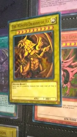 Yu-Gi-Oh! The Winged Dragon of Ra Limited Edition Divine-Beast Cards English - Image 2
