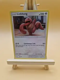 Pokemon Card Lickitung Detective Pikachu Holo 16/18 Near Mint - Image 1