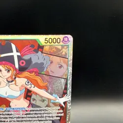One Piece Card Game Nami SR OP02-036 Paramount War English NM - Image 4