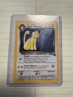 Pokemon TCG Dark Persian Holo Promo Card 17 - Image 1