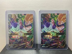 2x Frieza Vs Ss Son Goku Dragon Ball Super Cards - Image 1