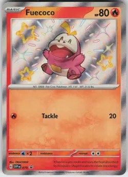 UR - 02 Holo Fuecoco 079 Promo SV: Scarlet & Violet Promo Cards - Image 1