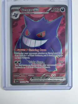 Pokemon TCG Gengar EX Temporal Forces Ultra Rare Card 193/162 - Image 1