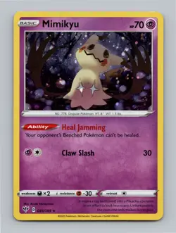 Mimikyu - (Cosmos Holo) Promo Miscellaneous Cards & Products 081/189 NM - Image 1