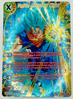 Vegito Unison of Might BT10-003 SPR | 2nd Ed. | Dragon Ball Super Card Game LP - Image 1