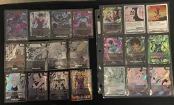 Dragon Ball Z 22x Card Lot FB06 FB05 SB02 FB07 Fusion R SR SR* Only Rares++ - Image 1