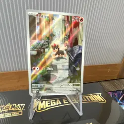Pokemon TCG Litleo Illustration Rare 139/132 Mega Evolution- English Card - NM - Image 2