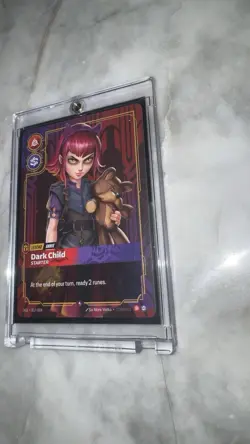 RiftBound League of Legends TCG Annie Dark Child Legend Starter Card NM - Image 2