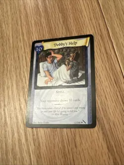 Dobby's Help Harry Potter TCG 11/140 Chamber of Secrets Rare Card Non Foil A - Image 2