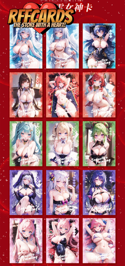 ❤NEW MEI SE 2 Waifu SEALED BOOSTER BOX Goddess Story Anime Doujin MEISE 2 Cards - Image 2