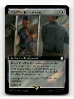 Pre-War Formalwear (Surge Foil) Universes Beyond: Fallout #549 Rare - Image 1