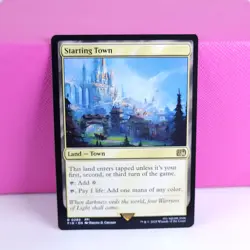 MTG Starting Town Magic the Gathering Final Fantasy FIN Regular LP - Image 1