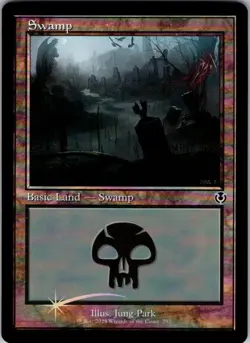 Magic | INR | Swamp () (Retro Frame) | 292 | Foil | NM - Image 1