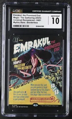 MTG Magic The Gathering Emrakul, the Promised End Innistrad Remastered CGC 10 - Image 1