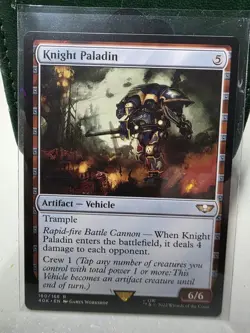 1x Knight Paladin NM-Mint, English Commander: Universes Beyond: Warhammer 40,000 - Image 1
